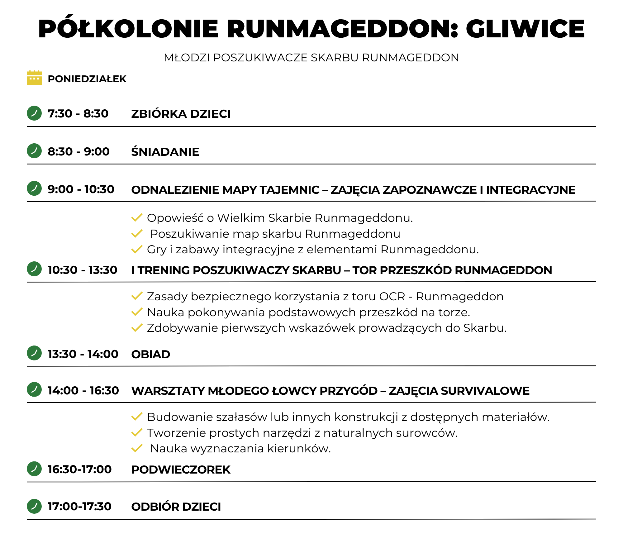 GLIWICE Raga Tour Poszukiwacze Skarbów D1