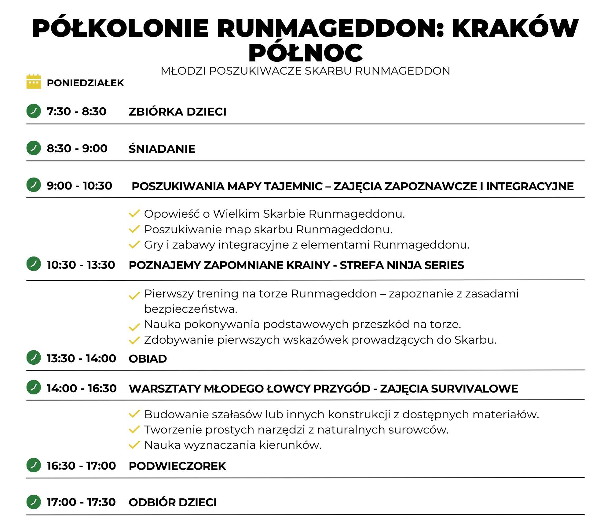 KRAKÓW PÓŁNOC _ Raga Tour Poszukiwacze Skarbów D1