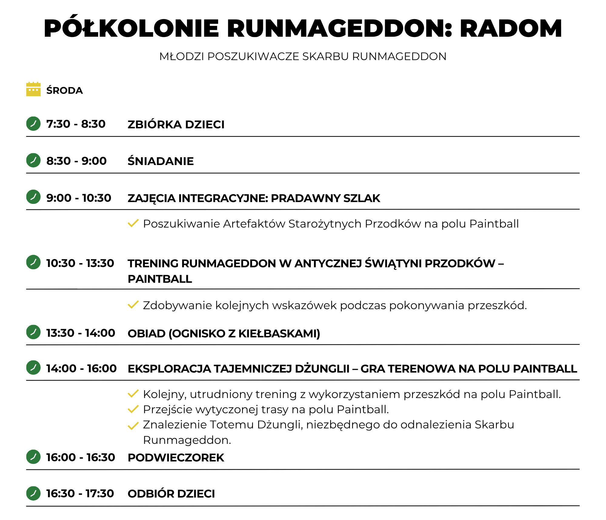 RADOM Kocham Skakać Poszukiwacze Skarbów D3
