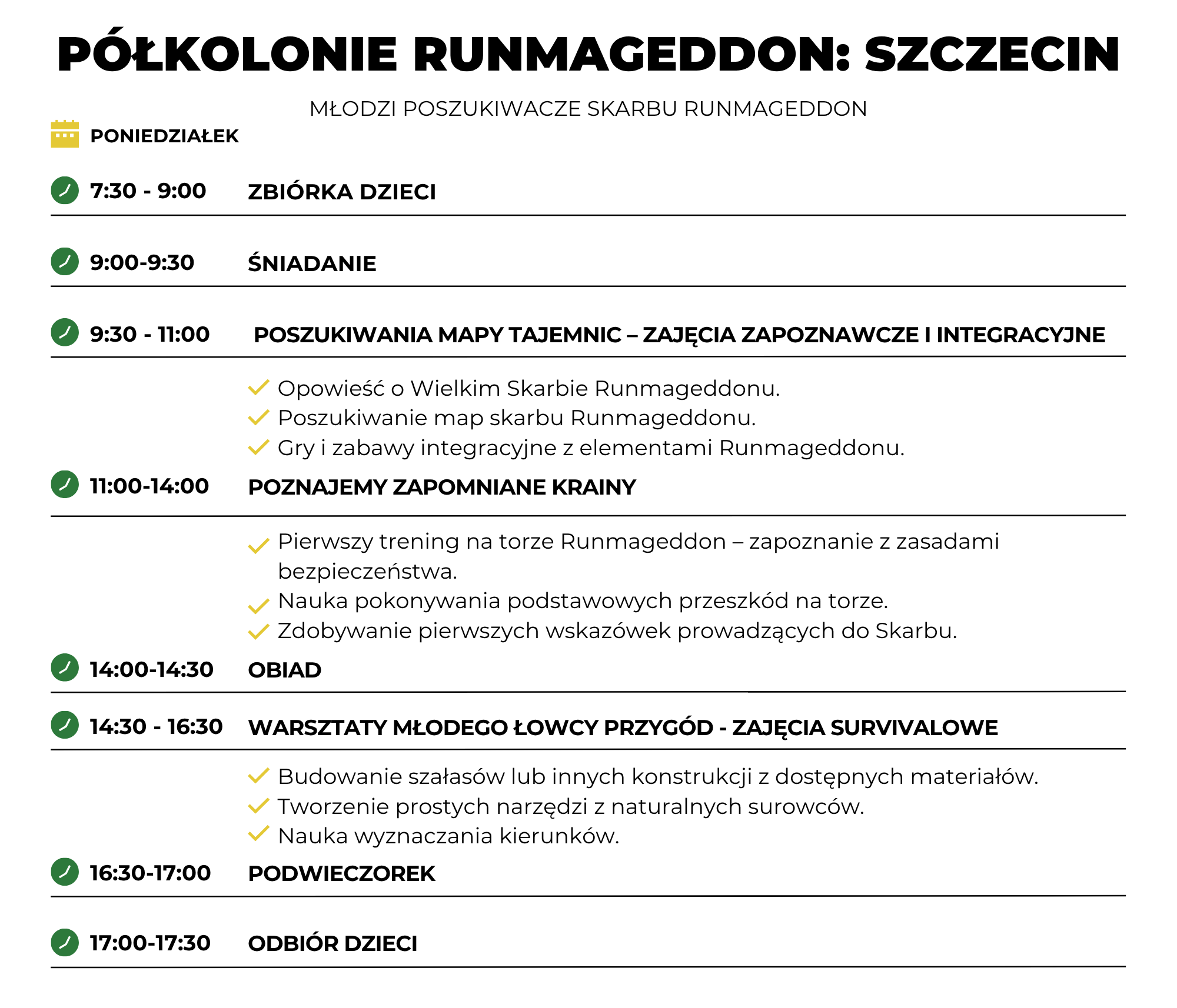 Szczecin KIDS ARENA Poszukiwacze Skarbów D1