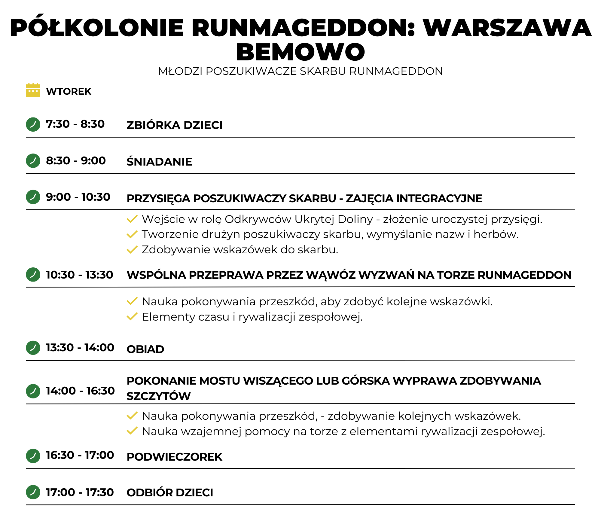 WARSZAWA BEMOWO OSPRO Poszukiwacze Skarbów D2