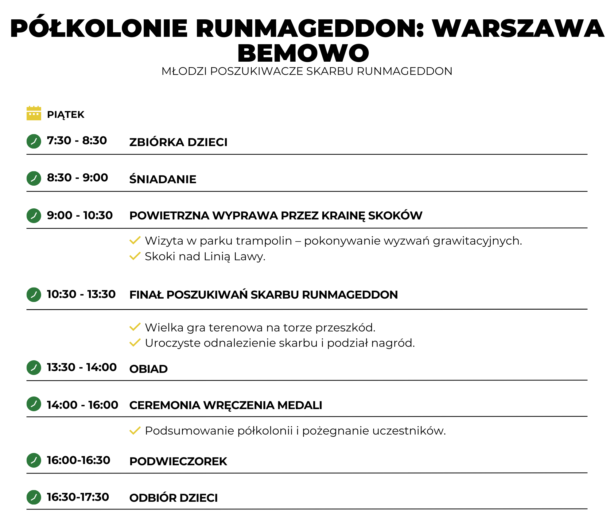 WARSZAWA BEMOWO OSPRO Poszukiwacze Skarbów D5