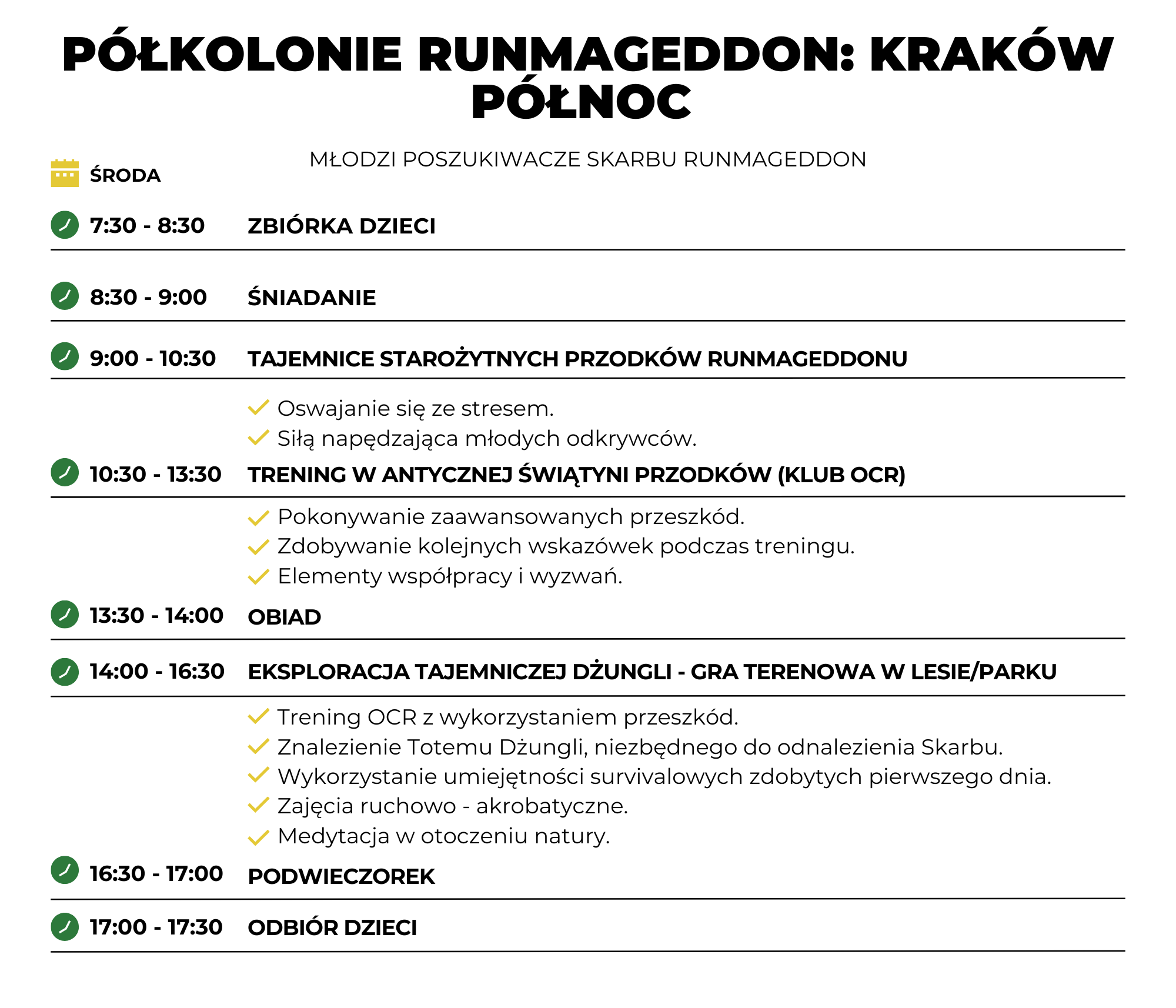 KRAKÓW PÓŁNOC Poszukiwacze Skarbów D3