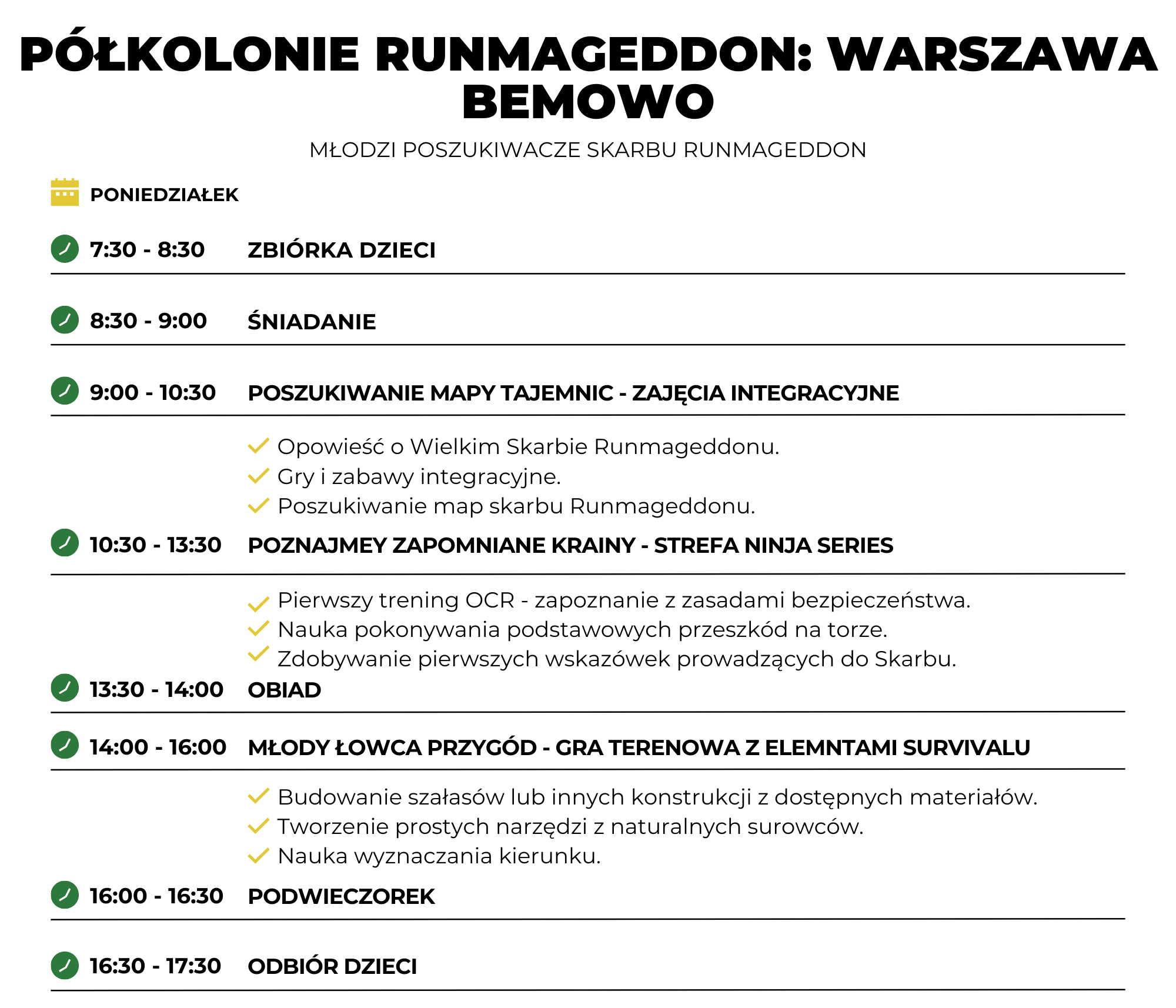 WARSZAWA BEMOWO Poszukiwacze Skarbów D1