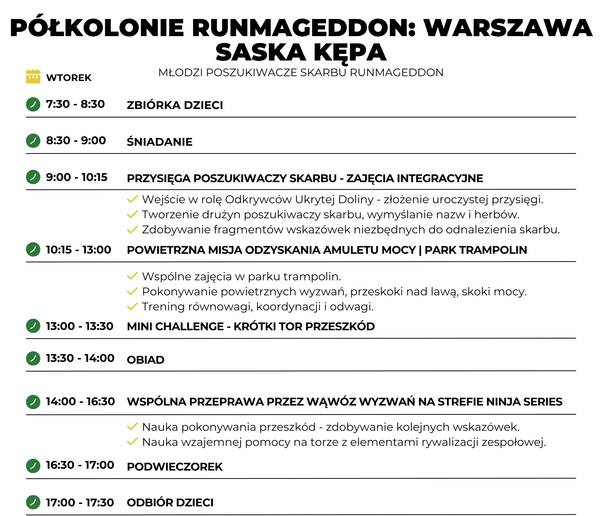 WARSZAWA SASKA KĘPA Poszukiwacze Skarbów D2