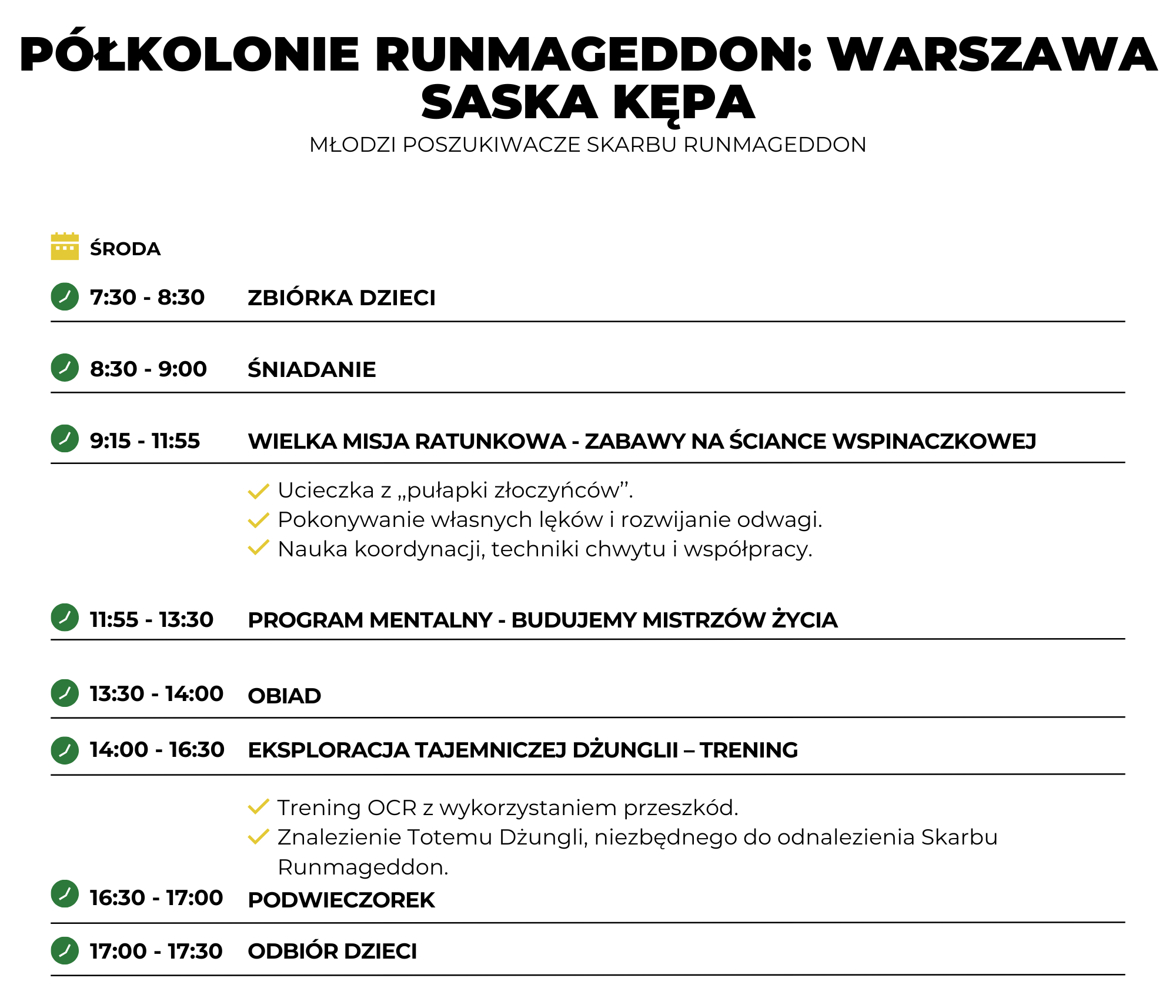 WARSZAWA SASKA KĘPA Poszukiwacze Skarbów D3