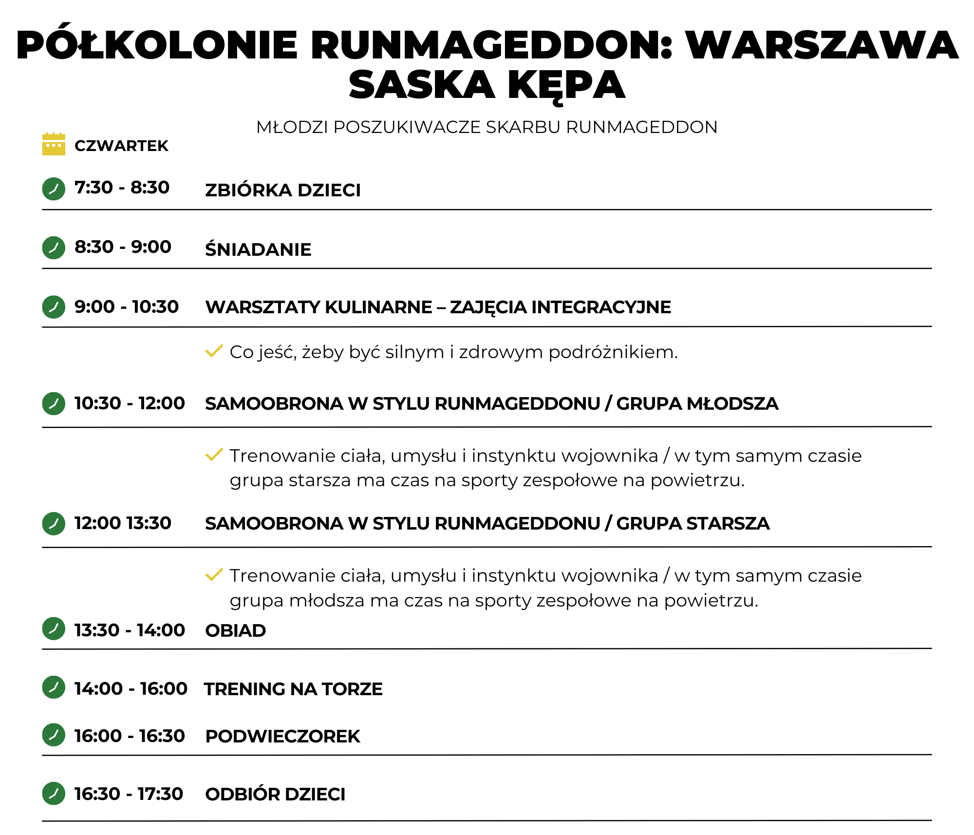 WARSZAWA SASKA KĘPA Poszukiwacze Skarbów D4