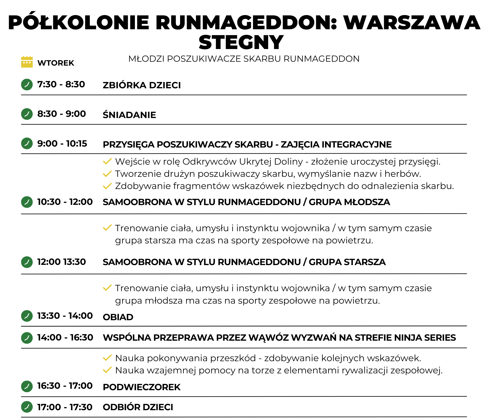 WARSZAWA STEGNY Poszukiwacze Skarbów D2