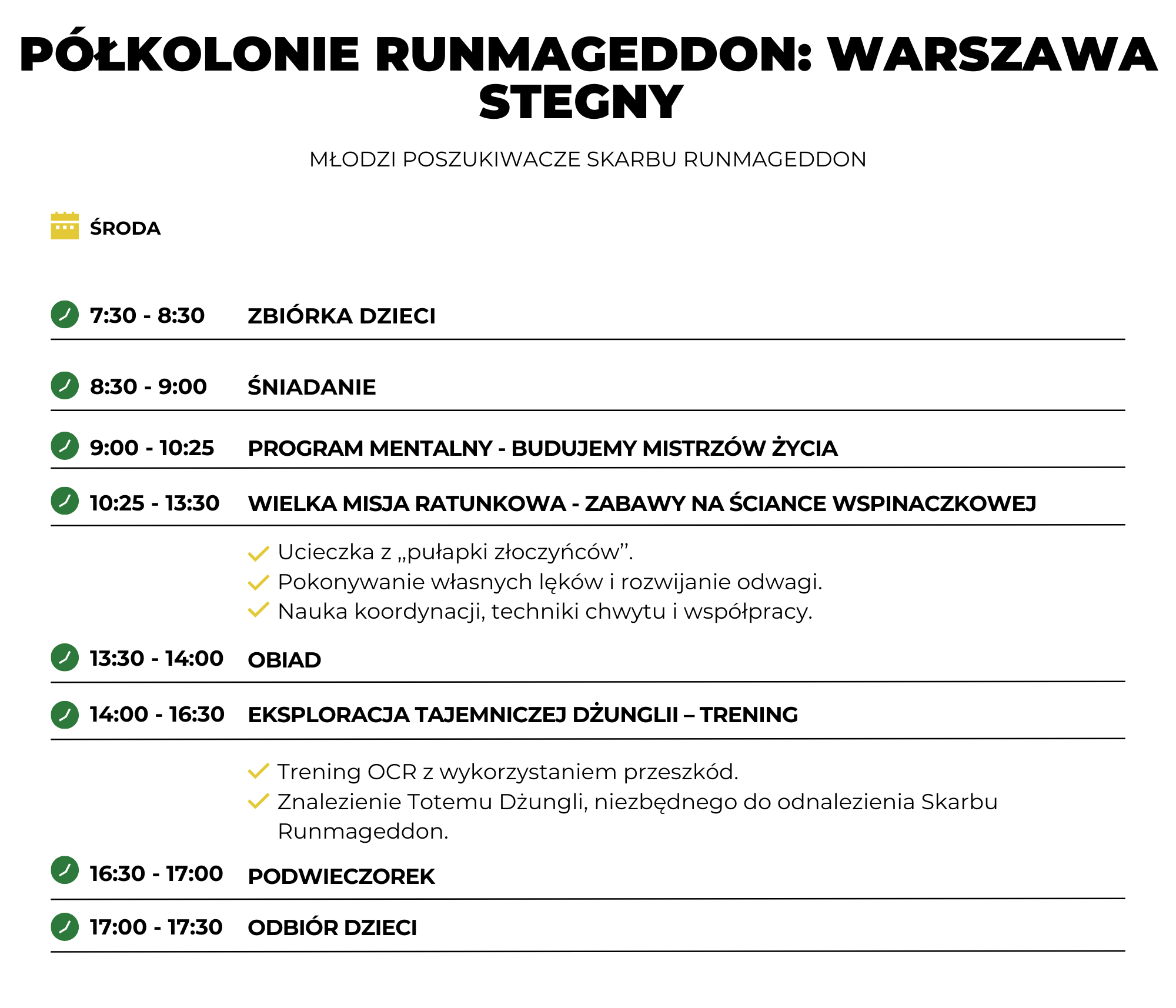 WARSZAWA STEGNY Poszukiwacze Skarbów D3