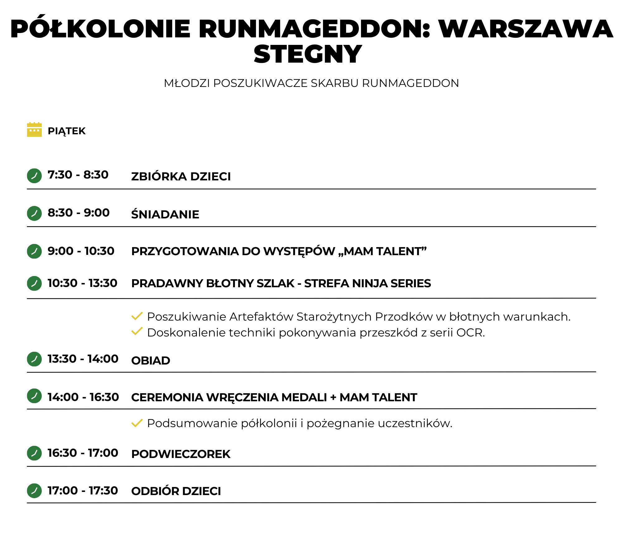 WARSZAWA STEGNY Poszukiwacze Skarbów D5
